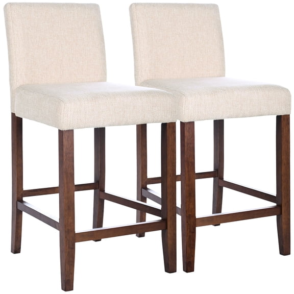 Solid Back Bar Stool Design - Hand Crafted Footrest - Dining Environment - Comfortable Single Seating