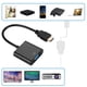 thumbnail image 2 of Cable Adaptador ANGGREK HDMI a VGA Superficie ABS para Monitores Proyectores Antiguos, 2 of 8