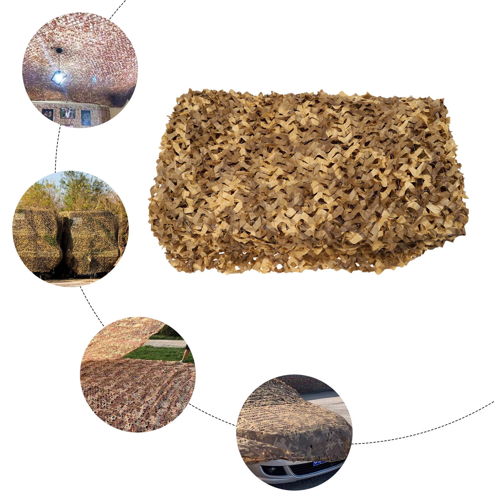 Camouflage Net Camo Army Netting Hunting Camping Forest Landscape Garden Decor