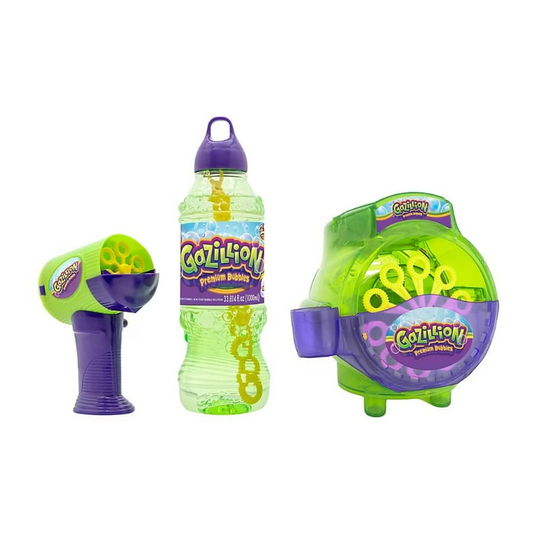 Gazillion Bubble Hurricane and Mini Hurricane with 1L Solution