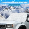 thumbnail image 4 of Windshield Snow Cover Compatible with Toyota Land Cruiser Prado 250 J250 LC250 2024 2025, All Weather Winter & Summer Front Window Automotive Covers Sun & Snow-Shade, 4 of 7