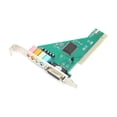 thumbnail image 3 of Tarjeta de Sonido PCI de 4,1 Canales, Tarjeta de Sonido Integrada de Escritorio para Ordenador, Tarjeta de Audio Interna, Envolvente EstéReo CMI8738, 3 of 5