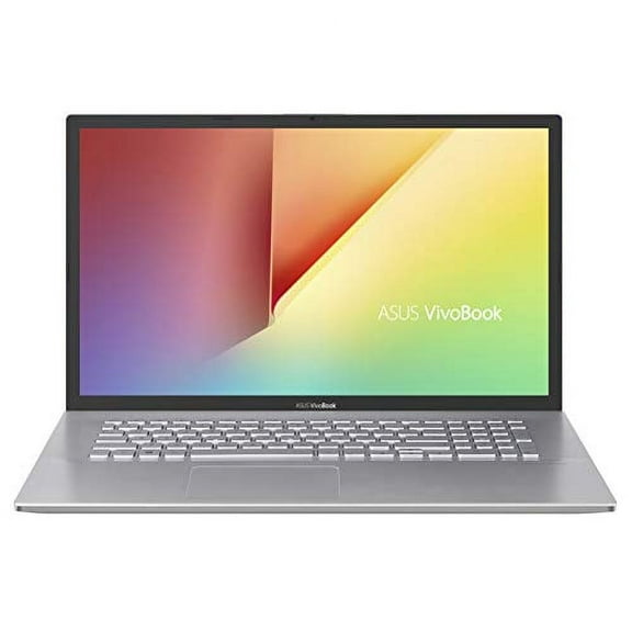 Asus Vivobook S712JA 17.3-inch FHD Premium Laptop PC, Intel Quad-Core i5-1035G1, Intel UHD Graphics, 8GB DDR4 RAM, 128GB SSD, 1TB HDD, Backlit Keyboard, Windows 10 Home 64 bit, Silver