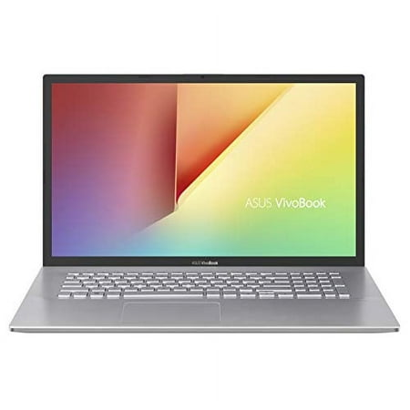 Asus Vivobook S712JA 17.3-inch FHD Premium Laptop PC, Intel Quad-Core i5-1035G1, Intel UHD Graphics, 8GB DDR4 RAM, 128GB SSD, 1TB HDD, Backlit Keyboard, Windows 10 Home 64 bit, Silver