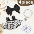 thumbnail image 2 of Conjunto de ropa para muñecas Bixuink de 17 cm con atuendo, accesorios y más, 2 of 6