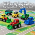 thumbnail image 2 of Juego de Vehiculos Liberty Imports 2999 Set de 36 Piezas con Retroceso Construccion Carreras y Militares, 2 of 5