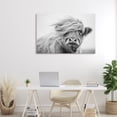 thumbnail image 3 of Stupell Industries Farmhouse Easy Breezy Highland Canvas Art, 36 x 24, by Tina LeCour, 3 of 8
