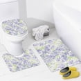 thumbnail image 2 of GZHJMY Bathroom Mat set of 3， 3 Pieces Bath Mats Set for Bathroom, Non-Slip Washable Cover Floor Rug Decorations for Bathroom, 2 of 6