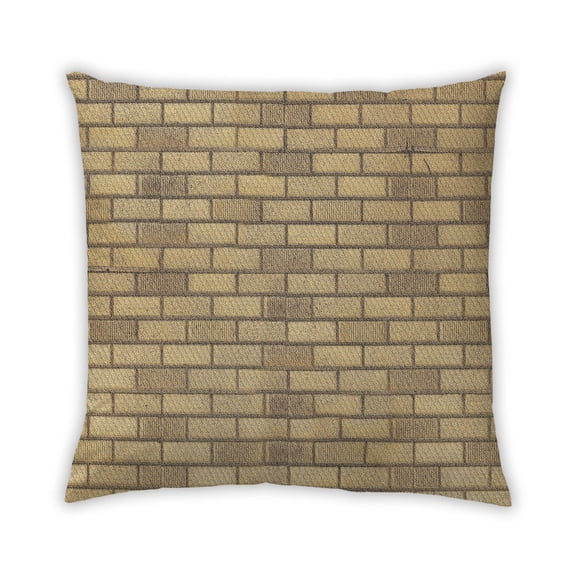 Ahgly Company Outdoor Square Contemporary Throw Pillow, 18 inch by 18 inch