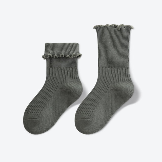 Chaussettes pour Enfants Classification Produit Hiver et Automne Chaussettes Mi-Mollet Confortables Décontractées pour Enfants