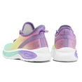 thumbnail image 3 of Kushyshoo Girls Lightweight Sneakers Kids Breathable Lace-up Athletic Running Shoes Big Kids Walking Shoes Rainbow Purple Size 1, 3 of 7