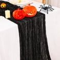 thumbnail image 3 of Table Runner Nialnant - Mantel para Halloween (35 x 120 cm), color negro, 3 of 8