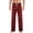 Red, variant on WIZUTIZ Mens Fleece Pajama Pants Drawstring Plaid Comfy Lounge Pj Bottoms with Pockets Warm Soft Sleepwear