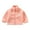 Pink, variant on Zwiiyzr 6M-5T Toddler Baby Girl Fleece Coat Long Sleeve Stand Collar Full Zipper Fuzzy Jacket Fall Winter Warm Outerwear Blue