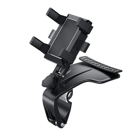 lzndeal Dashboard Car Phone Holder 1200 Degree Mobile Phone Holder Car Rearview Mirror Gps Navigation Bracket New