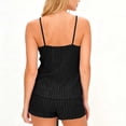 thumbnail image 6 of CHUMUD Two Piece Sets for Women Summer Outfits Lounge Sets Sleeveless Spaghetti Strap Cami V Neck Ribbed Tank Tops Shorts Casual, 6 of 6