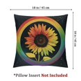thumbnail image 4 of JRXY Pride Parade LGBT Decorative Throw Pillow Case, Pride Sunflower Moon Pillow Cover, Gay Pride LGBT Equality Lesbian Cushion Cases for Sofa Couch Home Decoration 2 pcs White, 4 of 7