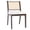 Walnut Brown, variant on Guyou Mid Century Modern Rattan Dining Chair Set of 2, Farmhouse Beige Chenille Dining Side Chairs with Rubberwood Legs, Upholstered Kitchen Chairs for Dining Room Living Room