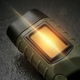 thumbnail image 3 of Travelwant Hand Crank Solar Powered Flashlight, Emergency Rechargeable LED Flashlight, Survival Flashlight, Quick Snap Carbiner Dynamo Flashlight Torch, 3 of 7