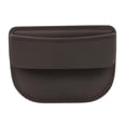 thumbnail image 4 of Organizador para el hueco del asiento del coche, caja de almacenamiento para tarjetas y gafas. Marrón, 4 of 9