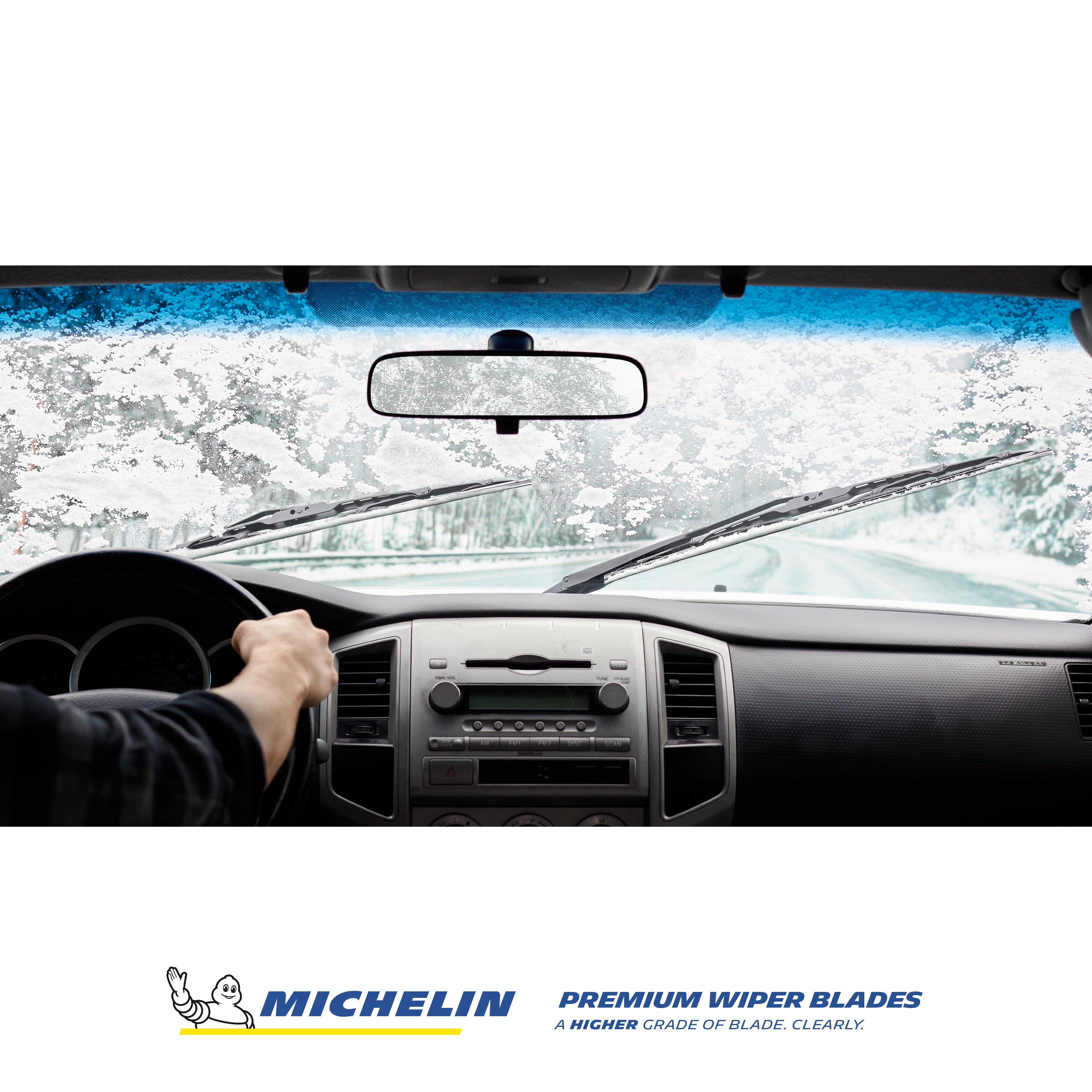 13 Michelin 3713 RainForce All Weather Performance Windshield Wiper Blade Pack of 1
