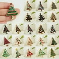 thumbnail image 5 of EOEMY New Christmas Tree Santa Claus Snowman Brooch Pin Crystal Xmas Party 2024-Fruit Bell, 5 of 9