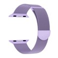 thumbnail image 2 of Magnetic Milanese Loop - Compatible with Apple Watch Bands 42mm 44mm 45mm 49mm Women Men,Stainless Steel Mesh Metal Strap for iWatch Bands Series 9 8 7 6 5 4 3,SE 2nd Generation, Purple, 2 of 2
