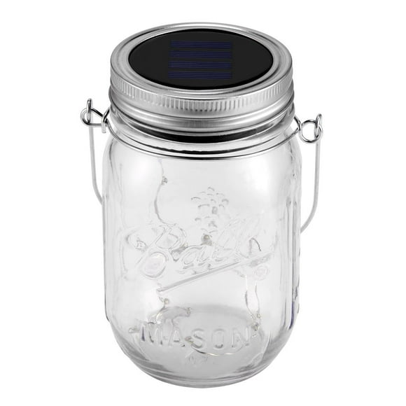 10 LEDs Mason Jar Lids Solar String Lights Waterproof Fairy Lights Glass Bottle for Christmas Party Garden Decor LED String