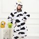 thumbnail image 3 of Pijama de franela para mujer, mono largo de Anime Kigurumi, mono a juego para familia y niños, Pijama divertido para vacaciones, 3 of 5