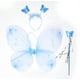 thumbnail image 1 of Accesorios de ala para mujer Injueey 3 unids/set diadema varita portátil azul, 1 of 6