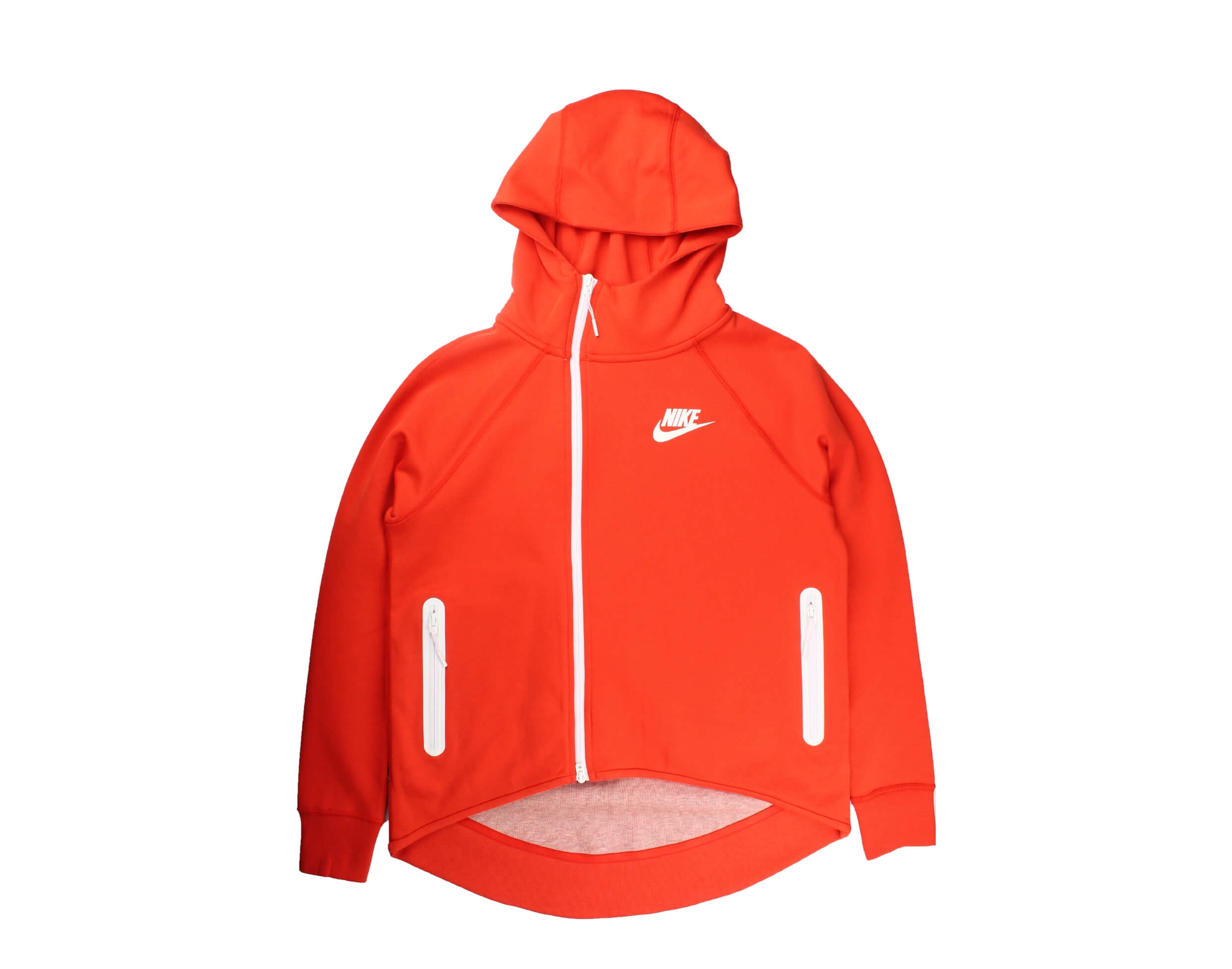 red nike zip up