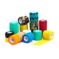 thumbnail image 1 of 1Pc 2.5-15cm Pet Elastic Bandage Non-woven Cohesive Medical Therapy Self Adhesive Bandage Tape Finger Joints Wrap First Aid Wrap1 rolls red10cmx4.5m He Qiyong unisex, 1 of 1