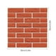 thumbnail image 3 of Simulation Wall Stickers Self-stick Kitchen Bathroom Decor, 3 of 6