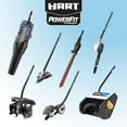 HART PowerFit Edger Attachment, Lawn & Garden Grass Tool for String