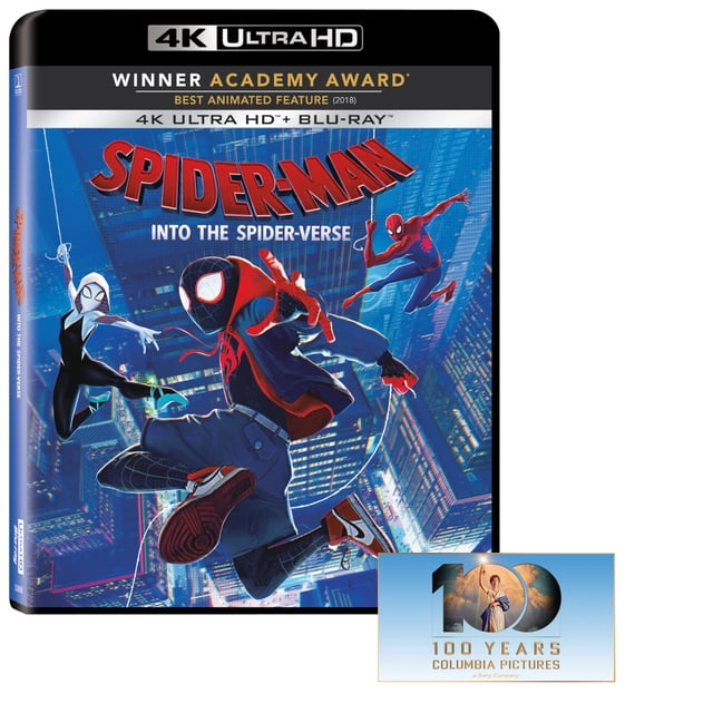 Película Sony Pictures Spider-Verse 4K + Blu-ray