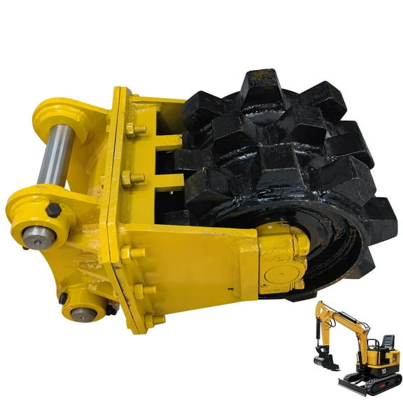 CAT 305 Compaction Wheel for Mini Excavators Digger Accessories