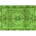 thumbnail image 1 of Ahgly Company Indoor Rectangle Persian Green Traditional Area Rugs, 7' x 9', 1 of 1
