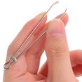 thumbnail image 3 of Shisuyan Drawstring Tool Silver For Pants Elderly People 10Pairs 2.6X0.2X0.1in, 3 of 8