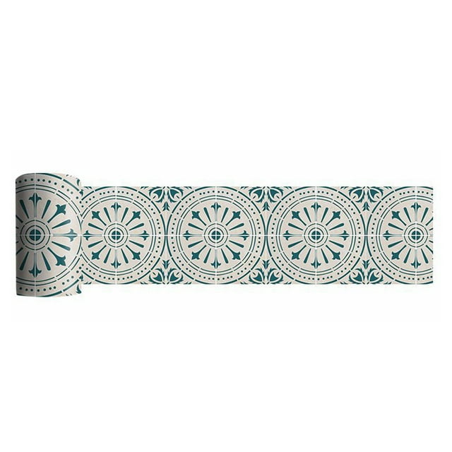 Labymos 0.2m*3.0m Home PVC Floor Sticker Self-adhesive Floor Sticker Quick Easy To Use Waterproof