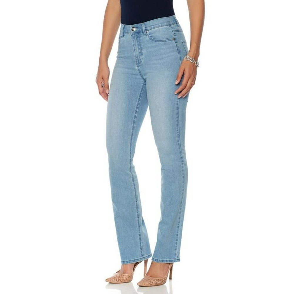 Diane Gilman - DG2 Diane Gilman Stretch Boot-Cut Jean Women's 535-198 - Walmart.com - Walmart.com