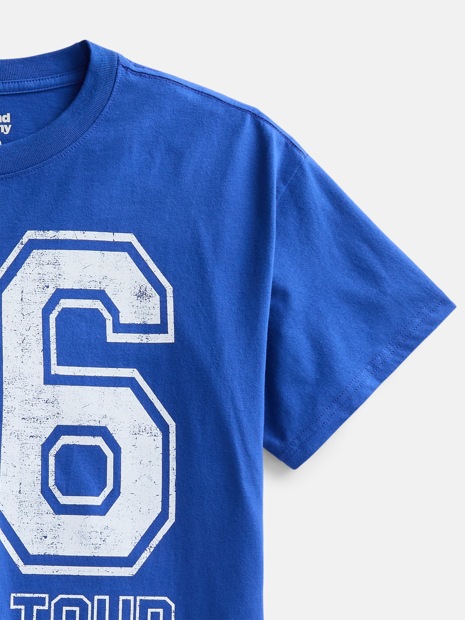 Weekend Academy Girls Graphic Tee with Short Sleeves, Sizes 4-18