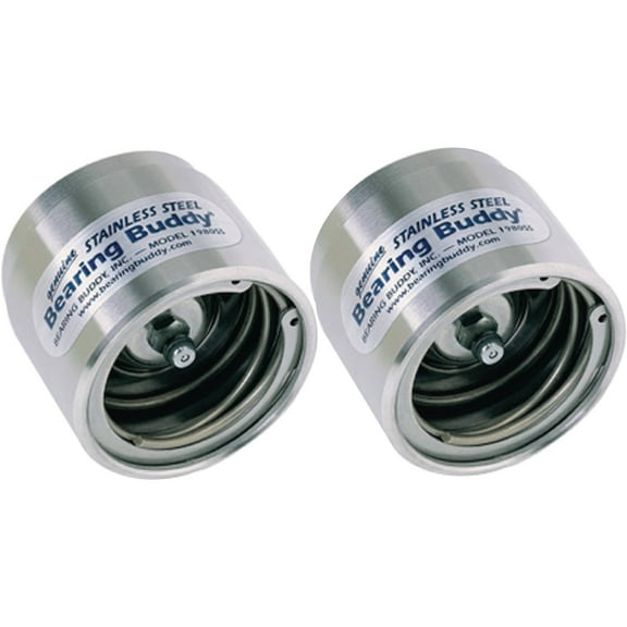 (Price/PK)Bearing Buddy Stainless Steel Trailer Wheel Bearing Protector 2 Pack, 42714