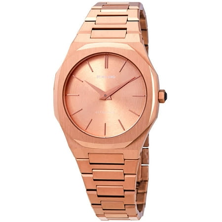 D1 Milano Ultra Thin Rose Gold Ladies Watch A-UTBL02