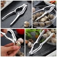 thumbnail image 3 of 1pc Practical Clam Clamp Alloy Durable Crab Opener Seafood Tool for Home Kitchen, 3 of 5