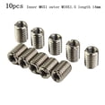 thumbnail image 4 of MYG 10PCS Thread Adapter - M10 10mm Male to M6 6mm Female - Thread Reducer, 4 of 10