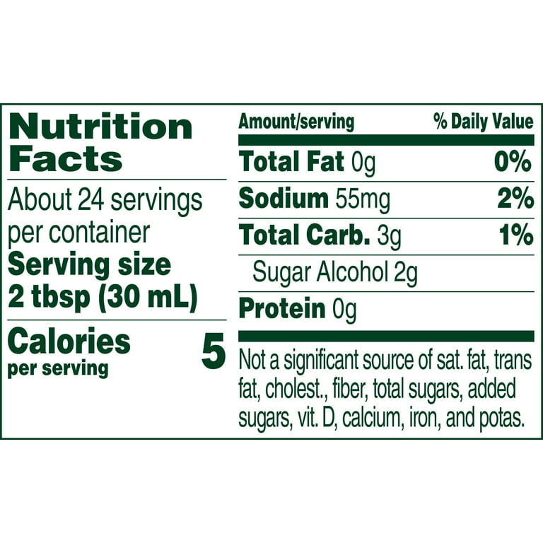 Maple Grove Farms Sugar Free Maple Flavor Syrup, 24 fl oz
