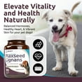 thumbnail image 5 of K9 Select Flaxseed SDG Lignans for Immune Support, Peanut Butter Flavor, 90 Tablets, 5 of 7