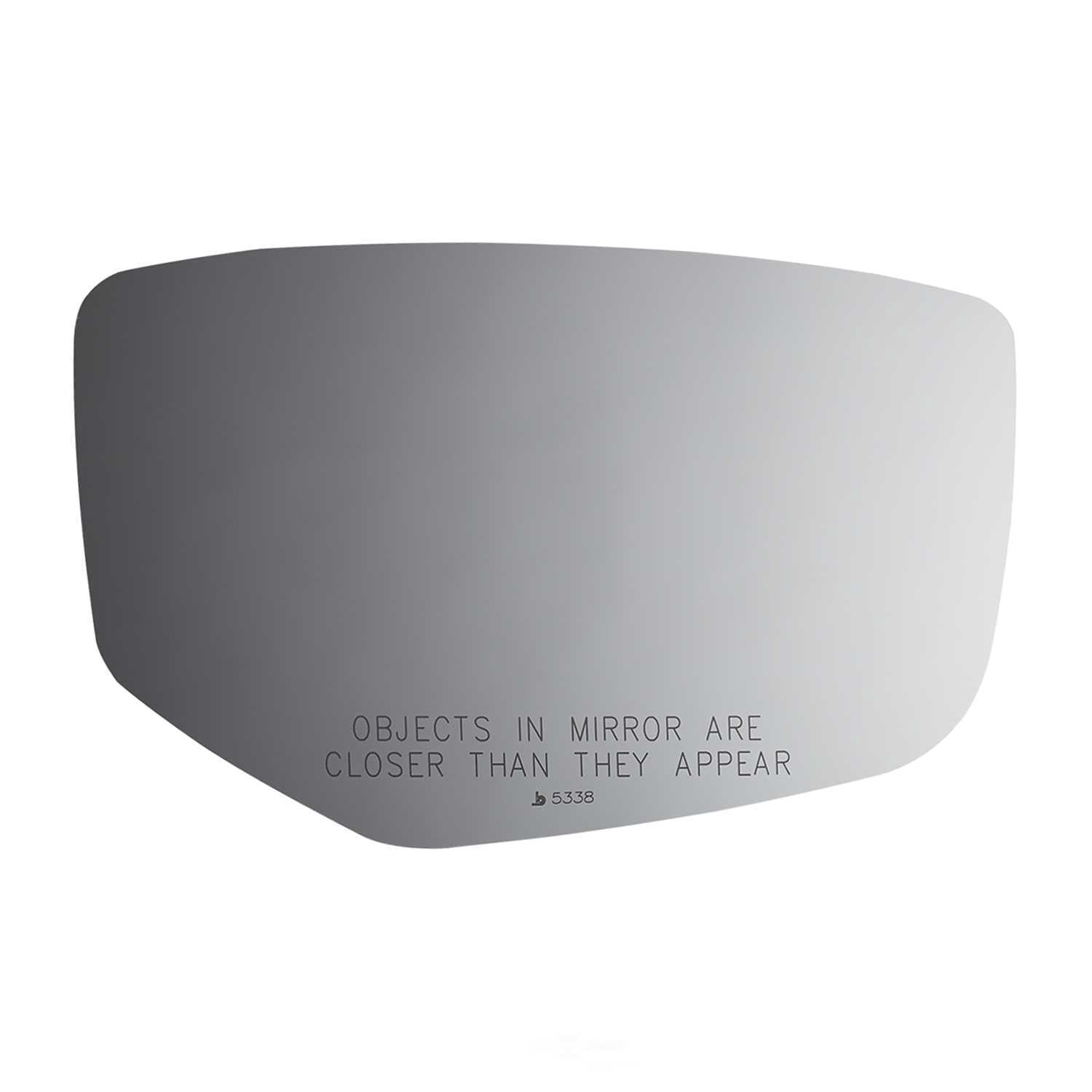 Burco Side View Mirror Replacement Glass - Clear Glass - 5338