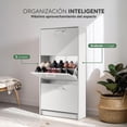 thumbnail image 4 of Zapatero 3 Niveles Organizador Para 18 Pares De Zapatos Mdp Kingshouse blanco, 4 of 8