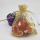 thumbnail image 4 of 100Pcs 9x12cm Sheer Drawstring Heart Organza Jewelry Gift Bags (Gold), 4 of 5